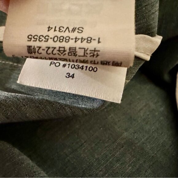 Vuori Men’s Swim Trunks Size 34 Grey, Brown & Tan Small Side Zip Pocket,Pockets - Picture 9 of 10